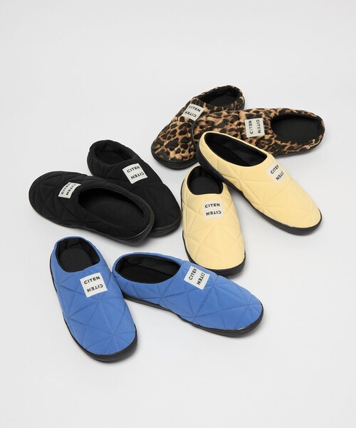 CITEN(シテン)の「<CITEN>パデッドスリッパシューズ(その他シューズ・レディース・クリーム/ブラック/その他1/ロイヤルブルー・L/M/S)」の20枚目の写真