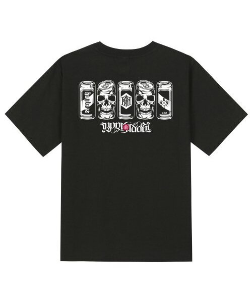 KAN6312(カン6312)の「KTB0112 アートスカル 半袖Tシャツ - ブラック(Tシャツ/カットソー・メンズ・その他・MEDIUM/SMALL/LARGE)」の1枚目の写真