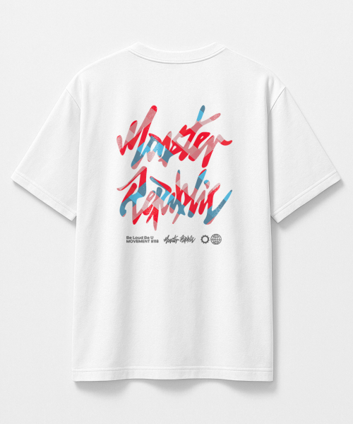 MONSTER REPUBLIC(モンスターリパブリック)の「スクエアロゴレッドTシャツホワイト_8118(Tシャツ/カットソー・レディース・その他・SMALL/MEDIUM/LARGE/X-LARGE)」の7枚目の写真