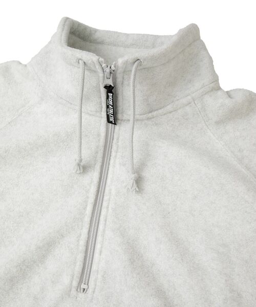 AMERICAN HOLIC（アメリカンホリック）の「Discus フリースハーフジッププルオーバー（ブルゾン・レディース・ブラック/ホワイト系その他/ピンク・FREE）」の12枚目の写真