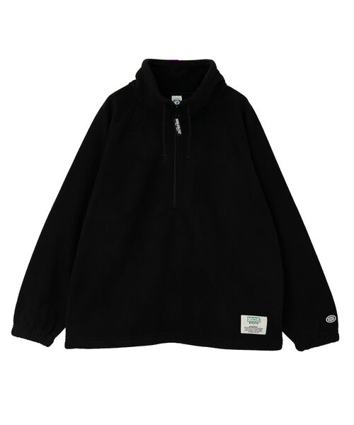 AMERICAN HOLIC（アメリカンホリック）の「Discus フリースハーフジッププルオーバー（ブルゾン・レディース・ブラック/ホワイト系その他/ピンク・FREE）」の19枚目の写真