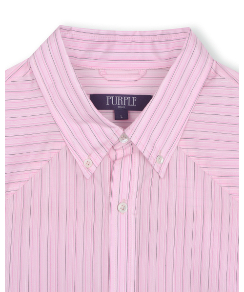 BESLOW(ビースロー)の「WESTERN STRIPE BUTTON DOWN SHIRTS PINK(シャツ/ブラウス・メンズ・その他・SMALL/MEDIUM/LARGE/X-LARGE)」の2枚目の写真