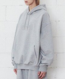 JUAN HOMME（ジュアンオム）の「PRAY FOR HOOD PULLOVER (MELANGE GREY)（パーカー）」
