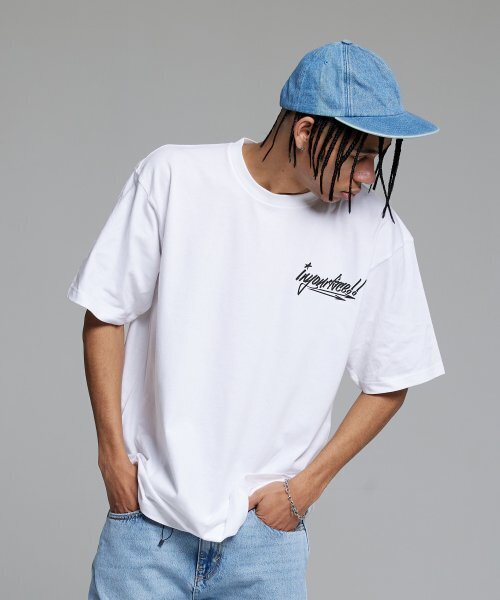 CREAM SODA LAB(クリームソーダラボ)の「バスケットボールレッスン.1 半袖Tシャツ ホワイト(Tシャツ/カットソー・メンズ・その他・LARGE/X-LARGE/XX-LARGE/MEDIUM)」の3枚目の写真
