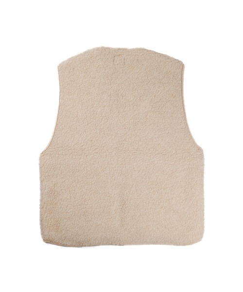 COLD BREAKER（コールドブレーカー）の「【COLD BREAKER/コールドブレーカー】V NECK ZIP VEST（その他アウター・メンズ・ベージュ/ブラック・LARGE/MEDIUM）」の10枚目の写真