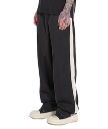 DGNAK（ディグナク）の「パネルCNワイドパンツ（ブラック）_ PE1PA0505（スウェットパンツ）」