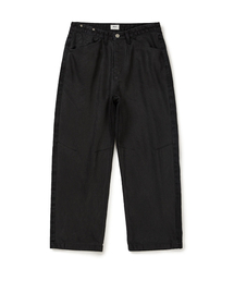 [Mmlg] MM COATED DENIM PANTS (BLACK)