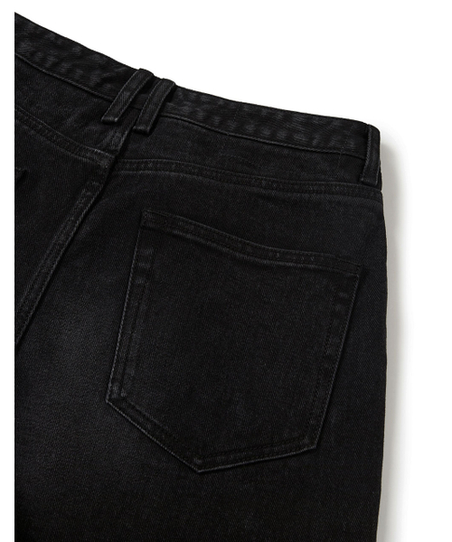 MMLG（エムエムエルジー）の「[Mmlg] MM COATED DENIM PANTS (BLACK)（デニムパンツ・レディース・その他・SMALL/MEDIUM/LARGE）」の6枚目の写真