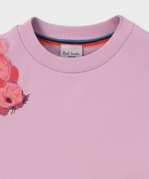 ガールズ エンブロイダリーラビット スウェット / 893182 4153223