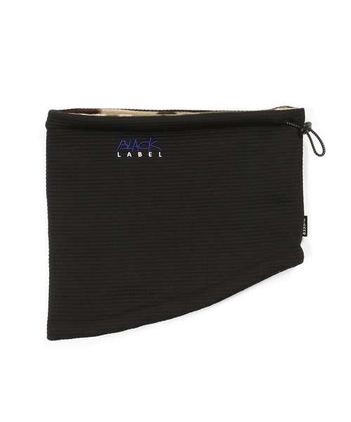 BLACK LABEL〕CAMO FLEECE NECK GAITER：裏迷彩柄フリース ネック