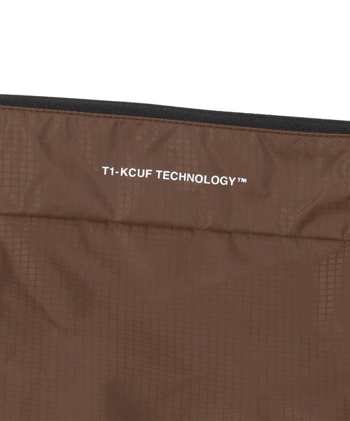 HUF(ハフ)の「HUF eightynine SHOULDER BAG(ショルダーバッグ・メンズ・ブラウン/ブラック/ライトブルー・O/S)」の21枚目の写真