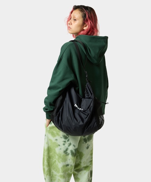 HUF(ハフ)の「HUF eightynine SHOULDER BAG(ショルダーバッグ・メンズ・ブラウン/ブラック/ライトブルー・O/S)」の10枚目の写真