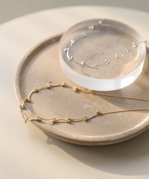 Bab（バブ）の「ブランチドットネックレス（ネックレス・レディース・シルバー/ゴールド・ONESIZE）」の8枚目の写真