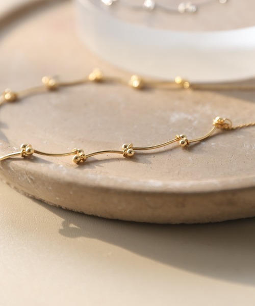 Bab（バブ）の「ブランチドットネックレス（ネックレス・レディース・シルバー/ゴールド・ONESIZE）」の10枚目の写真