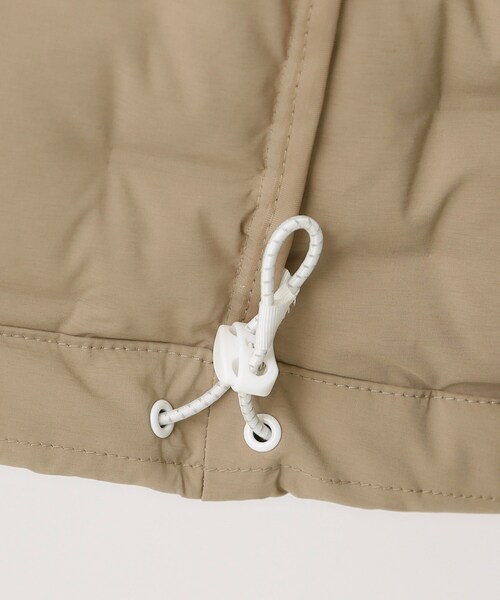 adabat（アダバット）の「2重織タフタダウンジャケット（ダウンジャケット/コート・レディース・ブラック/サンドベージュ・40/38）」の6枚目の写真