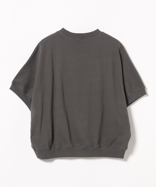 BEAMS HEART(ビームスハート)の「ボリューム ルーズ Tシャツ(Tシャツ/カットソー・レディース・グリーン系その他4/チャコールグレー/ホワイト系その他5・FREE)」の4枚目の写真