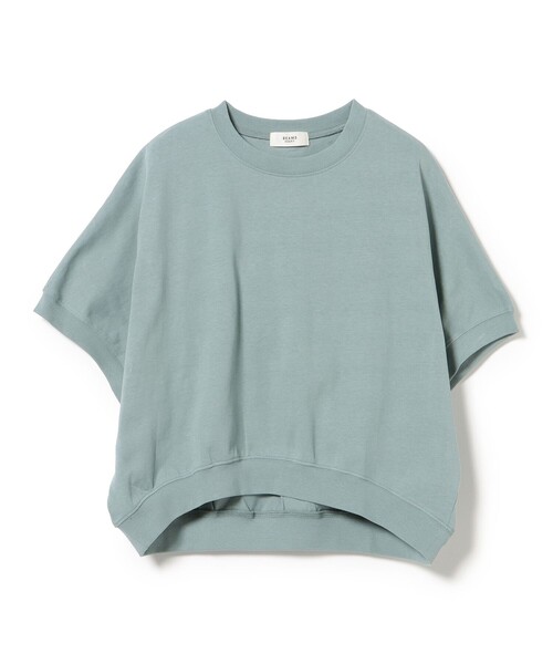 BEAMS HEART(ビームスハート)の「ボリューム ルーズ Tシャツ(Tシャツ/カットソー・レディース・グリーン系その他4/チャコールグレー/ホワイト系その他5・FREE)」の6枚目の写真