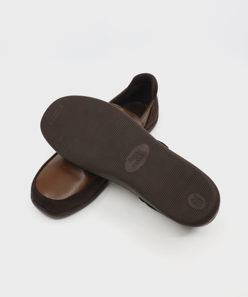 FOGGY MOODY(ポギムディ)の「Bitter 0002. Rubber Sole Curved Velcro - 3colors(バレエシューズ・レディース・ブラック/ブラウン/シルバー・23cm/23.5cm/24cm/24.5cm/25cm/22.5cm)」の18枚目の写真