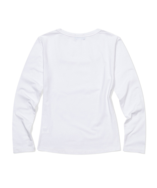 KATRINA K(カトリーナケイ)の「クラシックスリムフィットスクエアネック長袖Tシャツ-ブラック(Tシャツ/カットソー・レディース・ブラック・FREE)」の4枚目の写真