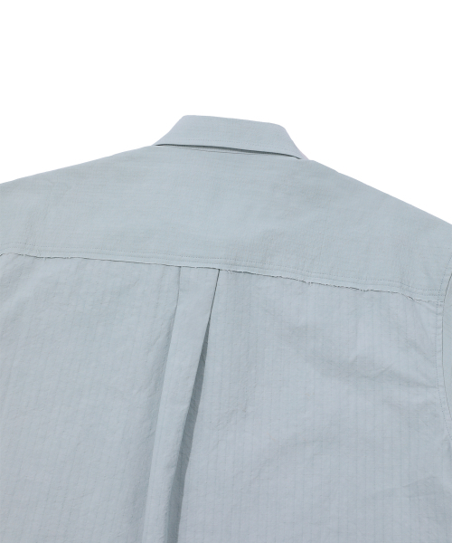 EPISODE UNTITLED（エピソードアンタイトルド）の「MATCH CHECK POCKET HALF SLEEVES SHIRTS_GREY BLUE（シャツ/ブラウス・レディース・その他・FREE）」の7枚目の写真