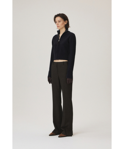 KUME(クメ)の「Wool Blend Bootcut Pants, Brown(スラックス・メンズ・その他・SMALL/MEDIUM/LARGE)」の3枚目の写真