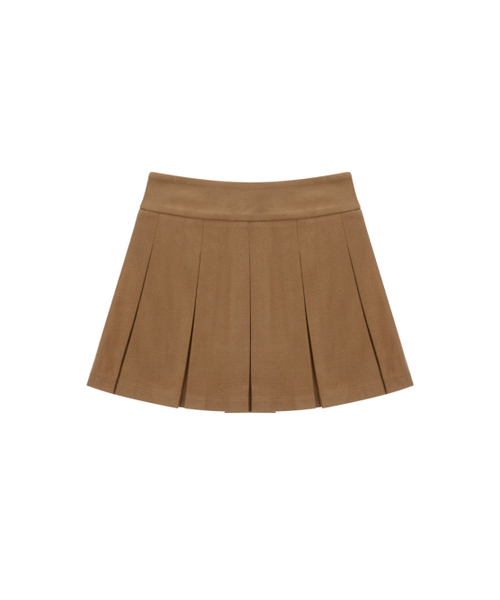 NITINA(ニティナ)の「ウールブレンドプリーツスカート BG(スカート・レディース・ベージュ・SMALL/MEDIUM/LARGE)」の8枚目の写真