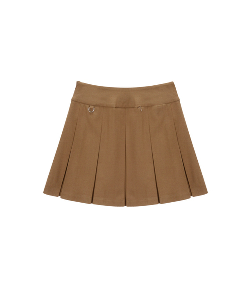 NITINA(ニティナ)の「ウールブレンドプリーツスカート BG(スカート・レディース・ベージュ・SMALL/MEDIUM/LARGE)」の9枚目の写真