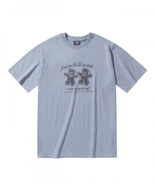 TEDDYISLAND(テディアイランド)の「パラダイス 半袖 スカイブルー(Tシャツ/カットソー・メンズ・その他・MEDIUM/LARGE)」の1枚目の写真