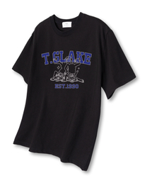トゥドッグ オーバーサイズ 半袖Tシャツ ブラック