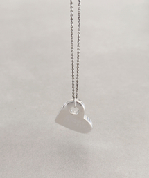 CODE.H（コード エイチ）の「(シルバー925) メガハートネックレス（ネックレス）」