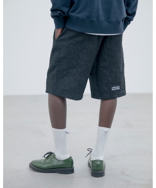 uniform experiment(ユニフォームエクスペリメント)の「JACQUARD EASY SHORTS(その他パンツ・メンズ・ブラック・3/2/1/4/5)」の2枚目の写真