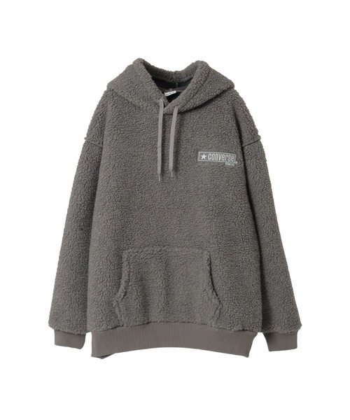 over print(オーバープリント)の「【over print】SING GIRL BONDING BOA HOODIE(パーカー・レディース・ブラウン/グレー/ブラック・MEDIUM/LARGE)」の9枚目の写真