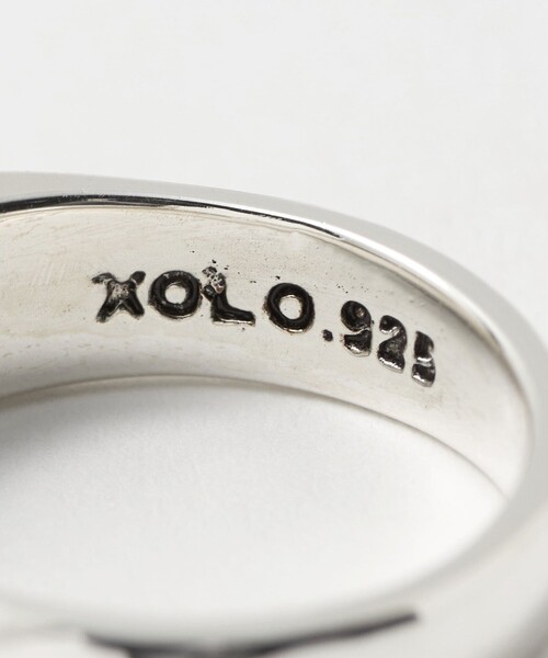 XOLO（ショロ）の「＜XOLO＞シグネット リング THICK（リング・メンズ・シルバー・M/L）」の4枚目の写真