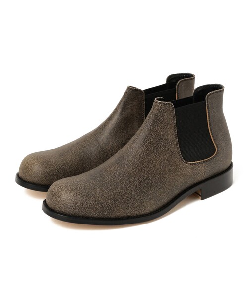 BEAMS(ビームス)の「【別注】PADRONE / SIDE GORE BOOTS "CRACK"(ドレスシューズ・メンズ・ブラック・43/42/41/40)」の9枚目の写真