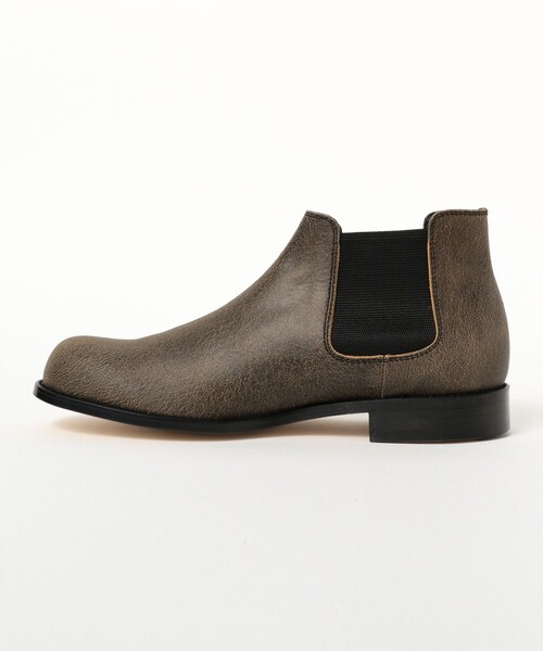 BEAMS(ビームス)の「【別注】PADRONE / SIDE GORE BOOTS "CRACK"(ドレスシューズ・メンズ・ブラック・43/42/41/40)」の10枚目の写真