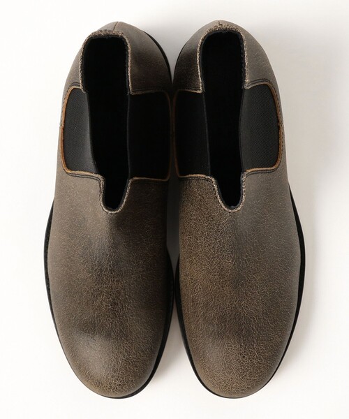 BEAMS(ビームス)の「【別注】PADRONE / SIDE GORE BOOTS "CRACK"(ドレスシューズ・メンズ・ブラック・43/42/41/40)」の13枚目の写真