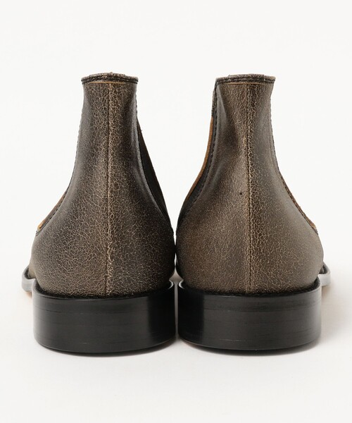 BEAMS(ビームス)の「【別注】PADRONE / SIDE GORE BOOTS "CRACK"(ドレスシューズ・メンズ・ブラック・43/42/41/40)」の14枚目の写真