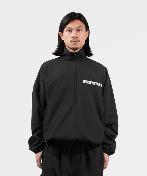 FOG ESSENTIALS（エフオージーエッセンシャルズ）の「ESSENTIALS NBA 1 2 ZIP TRACK JACKET エッセンシャルズ（その他アウター・メンズ・ブラック・X-SMALL/SMALL/MEDIUM/LARGE）」の2枚目の写真