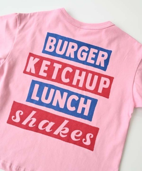jeans-b 2nd(ジーンズベーセカンド)の「Jeans-b 2nd/ジーンズベーセカンド POTATOTシャツ(Tシャツ/カットソー・キッズ・ネイビー/ピンク/オフホワイト・160cm/150cm/140cm/130cm/120cm/110cm)」の4枚目の写真