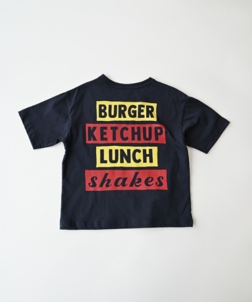 jeans-b 2nd(ジーンズベーセカンド)の「Jeans-b 2nd/ジーンズベーセカンド POTATOTシャツ(Tシャツ/カットソー・キッズ・ネイビー/ピンク/オフホワイト・160cm/150cm/140cm/130cm/120cm/110cm)」の6枚目の写真