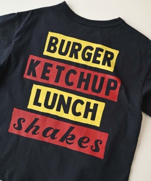 jeans-b 2nd(ジーンズベーセカンド)の「Jeans-b 2nd/ジーンズベーセカンド POTATOTシャツ(Tシャツ/カットソー・キッズ・ネイビー/ピンク/オフホワイト・160cm/150cm/140cm/130cm/120cm/110cm)」の8枚目の写真