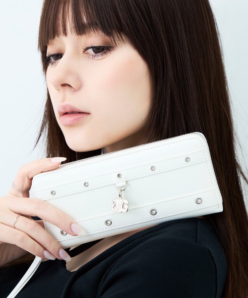 GYDA(ジェイダ)ラウンドファスナー長財布 GY-W431 ダブルベルト（財布 