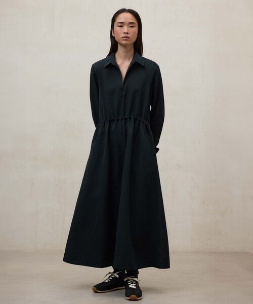 ECOALF(エコアルフ)の「NADINE ドレス / NADINE DRESS WOMAN(ワンピース・レディース・ブラック・S)」の1枚目の写真