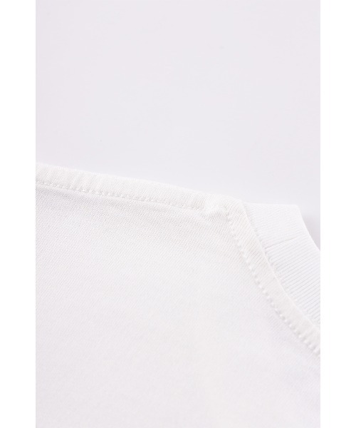 Hypolygon（ハイポリゴン）の「Tシャツ｜Distressed Tee｜Hypolygon（Tシャツ/カットソー・メンズ・ホワイト/ブラック・SMALL/MEDIUM/LARGE）」の17枚目の写真