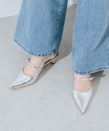 CONSTRUCTIVE HEEL BABOUCHE（パンプス）｜Ameri（アメリ）の