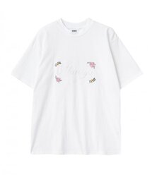 chancechance（チャンスチャンス）の「ALWAYS EMBROIDERED T-SHIRT(WHITE)（Tシャツ/カットソー）」