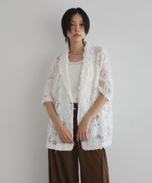 GARAGE OF GOOD CLOTHING | ジャガード半袖ジャケット(テーラードジャケット)