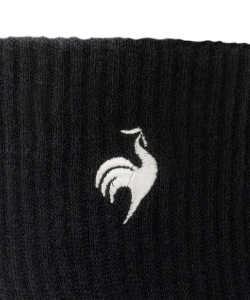 le coq sportif(ルコックスポルティフ)の「MOVESOX(ショート丈)【返品不可商品】(ソックス/靴下・メンズ・ホワイト/ブラック・25-27/22-24)」の6枚目の写真