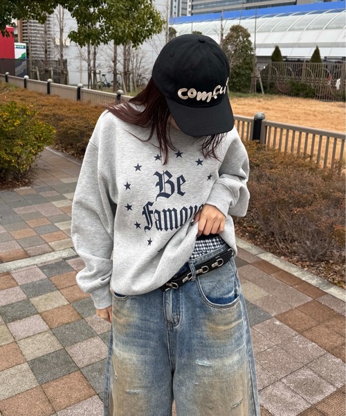 sedacle(セダクル)の「プリント裏起毛スウェット(スウェット・メンズ・グレー/ブラック・SMALL/MEDIUM/LARGE)」の15枚目の写真