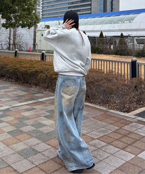 sedacle(セダクル)の「プリント裏起毛スウェット(スウェット・メンズ・グレー/ブラック・SMALL/MEDIUM/LARGE)」の22枚目の写真